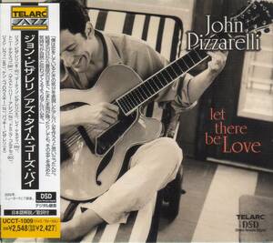 【CD】　John Pizzarelli　ジョン・ピザレリ　 / 　Let There Be Love　アズ・タイム・ゴーズ・バイ　　直輸入盤