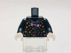 【新品未使用】レゴ　LEGO　ミニフィグ　トルソー　ボディ　140 蝶ネクタイ　水玉