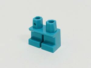 【新品未使用】レゴ　LEGO　ミニフィグ　ショートレッグ　レッグ　足　ダークターコイズ