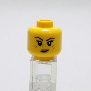 【新品未使用】レゴ　LEGO　ミニフィグ　ヘッド　頭　1 そばかす　女性