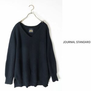 1.3万☆ジャーナルスタンダード JOURNAL STANDARD☆HAMILTON ラムアゼVネックプルオーバー☆E-M 7793