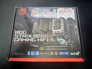 ASUS ROG Strix B660-I Gaming WiFi Mini-itx intel LGA1700 ジャンク品