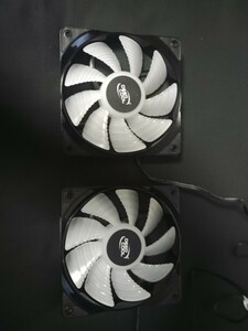 PCケースファン　DEEPCOOL RF120 FS 2個