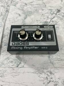 BOSS mixing amplifier ボス　ミキシングアンプ　km-2 現状品　j136