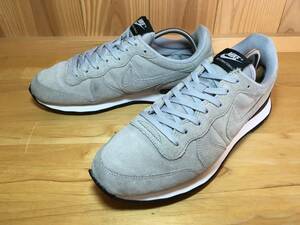 ★ナイキ NIKE インターナショナリスト INTERNATIONALIST スエード グレー×グレー 2019年製 26.0cm Used 検 VNTG ワッフル チャレンジ