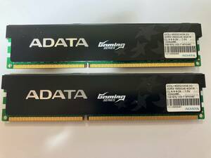 【ジャンク扱い】ADATA Gaming series AX3U1600GC4G9-2G DDR3 PC3-12800 4GB 2枚組