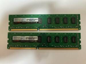 【ジャンク扱い】panram W3U1333PS-8G x2枚　DDR3 PC3-10600