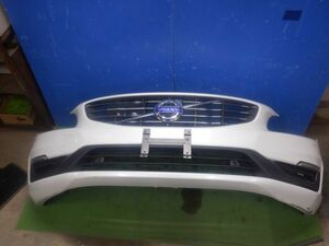 * Volvo S60 FD LDA-FD4204T D4 Classic latter term * front bumper 707 crystal white pearl 