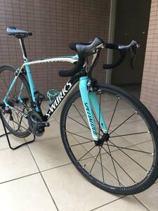 ■ S-WORKS Tarmac SL5 specialized 【フルクラムRacing Zero Niteホイール】アルテグラ6800コンポ完成車 Quick Stepカラー５２サイズ