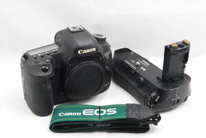 ★実用品★ 即決 格安 キヤノン CANON EOS 5D Mark Ⅲ ボディ ＆ バッテリーグリップ BG-E11 デジタル一眼カメラ （R5-627）