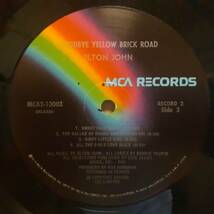 米オリジMCA盤2LP マト枝W1！3面ジャケ！Elton John /Goodbye Yellow Brick Road 1973年 MCA2-10003 エルトン・ジョンCandle In The Wind_画像7