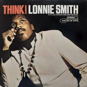 英BLUE NOTE盤LP青白Lbl！Lonnie Smith / Think! 1968年作の86年盤 BST 84290 Lee Morgan Melvin Sparks Pucho & His Latin Soul Brothers