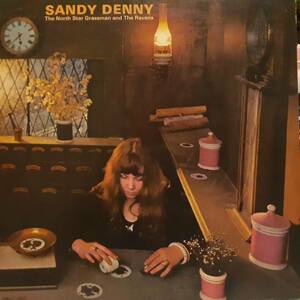 日本ISLANDオリジLP ピンクリム！Sandy Denny / The North Star Grassman And The Ravens 1972年 AML(i)-1011海と私のねじれたキャンドル