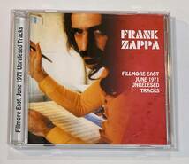 [プレスCD] Frank Zappa & The Mothers Of Invention Fillmore East June 1971 Unrelesed Tracks フランク・ザッパ フィルモア_画像1