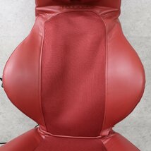 S029)DOCTORAIR/ドクターエア 3Dマッサージシート座椅子 MS-06 レッド/赤 家庭用マッサージ器_画像8