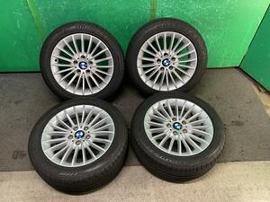 中古 BMW3 3D20 アルミホイール 4本 225/50R17 タイヤホイール