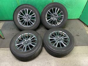 中古 CX-8 KG2P アルミホイール 4本 225/65R17 タイヤホイール