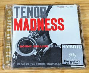 【ハイブリッド SACD】 Tenor Madness / Sonny Rollins Quartet テナー・マッドネス / ソニー・ロリンズ PRSA-7047-6