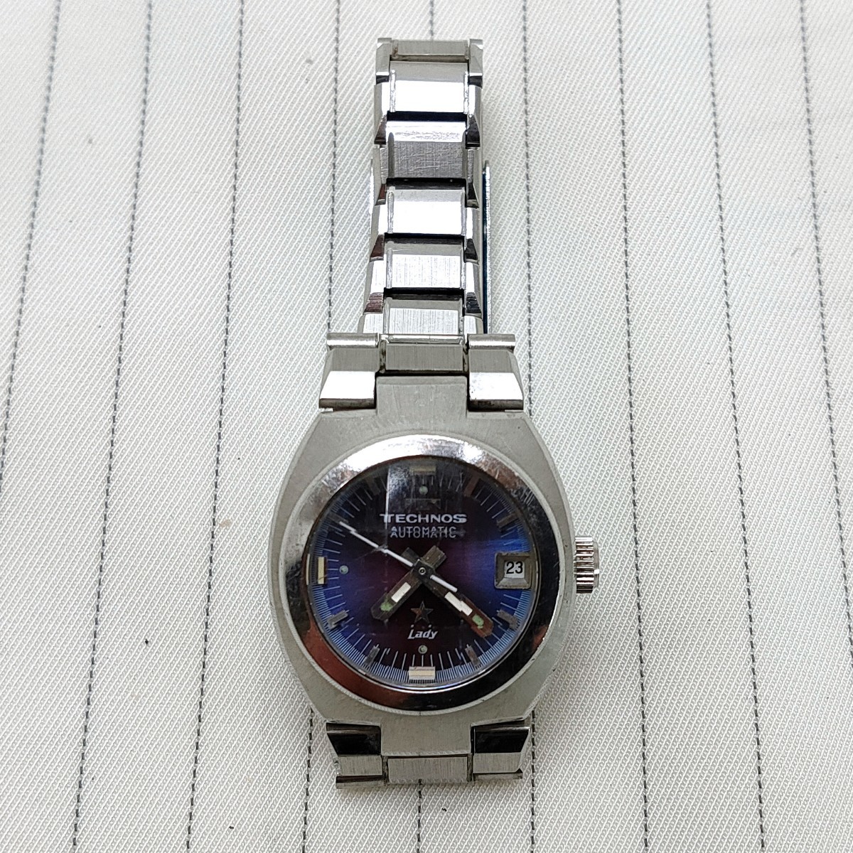 2023年最新】Yahoo!オークション -テクノス 腕時計 自動 巻きの中古品