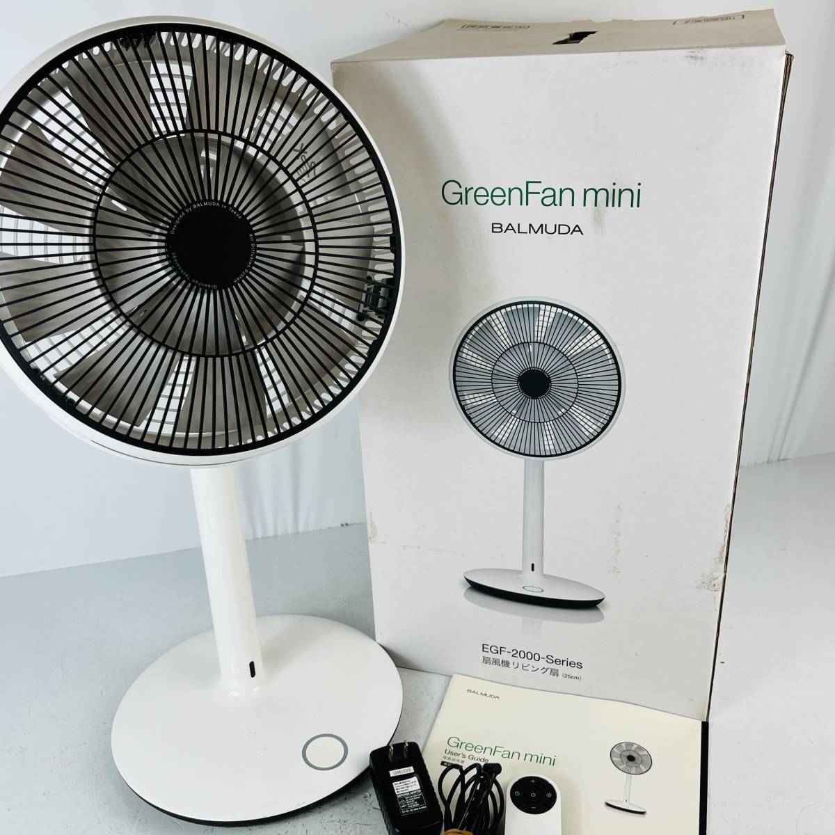 Yahoo!オークション -「バルミューダ greenfan mini」の落札相場・落札価格