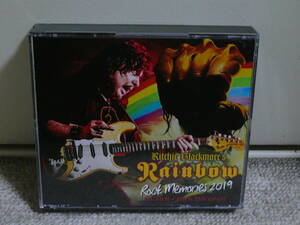 RITCHIE BLACKMORE'S RAINBOW(リッチー・ブラックモアズ・レインボー)「ROCK MEMORIES 2019 : MUNICH+ROCK THE COAST (2CD-R+1 DVD-R)」LAF