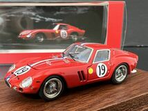  1/64 フェラーリ250GTO No.19 開閉ギミック付きダイキャストモデル P.G.M.製　PGM-640101_画像1