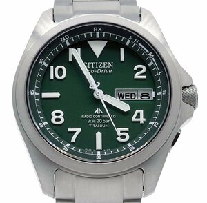 ★箱保付！極美品！CITIZEN シチズン PROMASTER プロマスター PMD56-2951 LANDシリーズ エコ・ドライブ電波時計 メンズ★