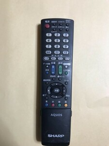 シャープ アクオス テレビ リモコン GA871WJSA 保証あり ポイント消化 LC-19K3/LC-22K3/LC-19U5/LC-20E90/LC-22U5等 即決 スピード配送