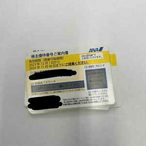 ANA 全日空 株主優待券 最新　10枚セット