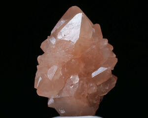 【鉱物 標本 両錐水晶 赤水晶 結晶 原石】アメリカ ニューメキシコ ペコスダイヤモンド DT クォーツ