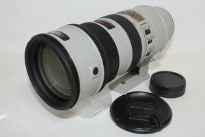 ニコン Nikon AF-S VR Zoom Nikkor ED 70-200mm F2.8G (IF) ライトグレー (110-035)