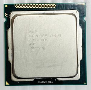 CPU Intel Core i7 2600 3.4GHz 4コア8スレッド