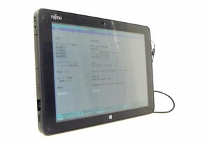 タブレット■現状品(BIOS起動しました）■富士通 FUJITSU■ARROWS Tab Q506/NE■Atom　4GB(メモリ)　64GB(eMMC)　10.1型■ACアダプター付き