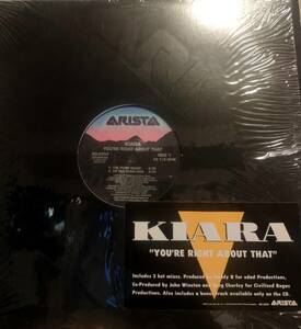 試聴 US ORIGINAL盤 NEW JACK SWING ★ KIARA / YOU'RE RIGHT ABOUT THAT ☆ 