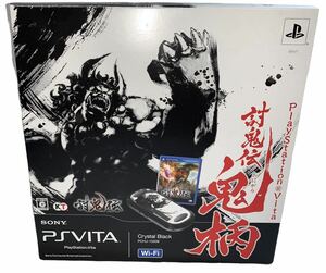 稀少品　デッドストック　極美品　PlayStation Vita 本体　PlayStation Vita 討鬼伝 鬼柄