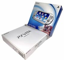 極美品　ps vita 本体　PlayStation Vita アイス　シルバー_画像2