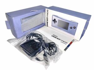 美品　ゲームボーイミクロ 本体　GAME BOY micro ブルー