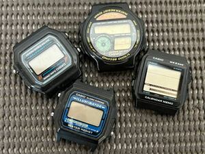 ★☆CASIO 腕時計 SHOCK デジタル ショック フェイス　カシオwー49 W-86 F-105 LEDー10 　4個本セット　K-350☆★