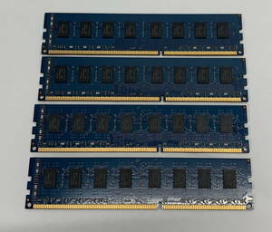 ◇ SKhynix 8GB 2Rx8 [ PCL-12800U-11-13-B1 ] 4枚/32GB分 【取り外し品】 PCパーツ ゆうパケット310円 / 中古(S231031_6)