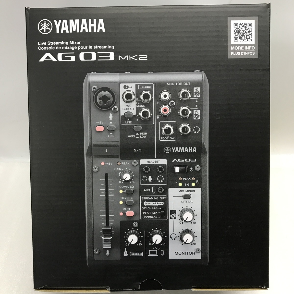 ヤマハ AG03MK2 [ホワイト] オークション比較 - 価格.com