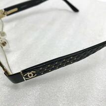 ●CHANEL　シャネル　度付きメガネ　50ロ16　135使用に伴う小傷あり　中古(u1116_14_60)_画像3