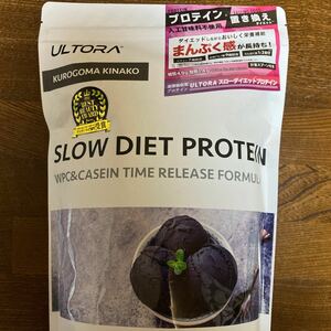 ULTORA ウルトラ スロー ダイエット プロテイン 1kg 黒ゴマきなこ風味　置き換えダイエット　クーポン利用　送料無料　即決　