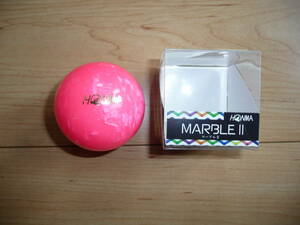  Honma MARBLEⅡ( marble 2) pink park golf ball HONMA