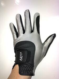 25%.!!*FIT39 silver L both hand Golf glove stretch material eminent Fit feeling 