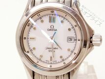 ◆Z4971 OMEGA オメガ シーマスター 120M デイト 2511.20 ボーイズ クオーツ 腕時計 良品_画像2