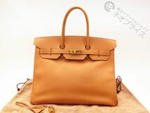 ◆S8918 HERMES エルメス バーキン35 クシュベル □A刻印 ハンド バッグ_画像1