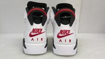 HK052-20231119-149【中古】NIKE/ナイキ AIR JORDAN 6 RETRO CARMINE エアジョーダン6 カーマイン CT8529-106/26.0_画像3