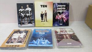 HH69-231122-012【中古】C&K DVD まとめ 無謀な挑戦状 JIMOTO×JIMOTO TEN 他 ライブ シーアンドケー 梅雨明け宣言 みかんハート 動作OK