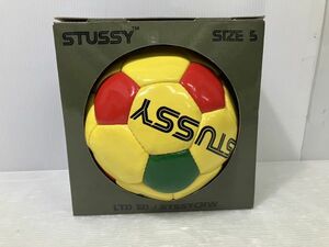 HS494-231116-116【中古】90s パキスタン製　OLD stussy ステューシー ラスタ NYC LONDON TOKYO LA KINGSTOM サッカーボール