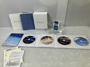 HK042-20231118-008【中古品】Blu-ray BOX アニメ 君の名は。 コレクターズ・エディション (4K ULTRA HD + Blu-ray Disc) [初回限定版]